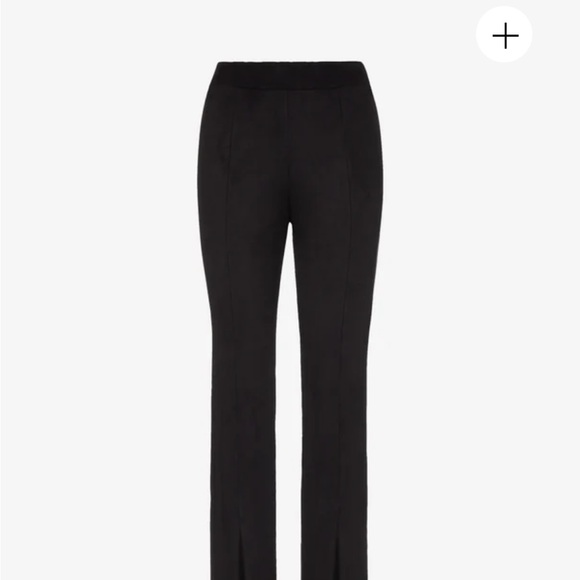 Faux Suede Split Front Pant by Commando